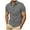 Grey, variant on Mens Pique Polo Shirt Casual Short Sleeved Knitted Small Plaid Lapel Men'S Clothing