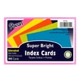 thumbnail image 3 of Pacon PAC1721-6 Super Bright Index Cards Unrule - 4 x 6 in. - Pack of 6, 3 of 3