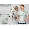 thumbnail image 6 of oneOone Georgette Viscose Mint Green Fabric Kids Sewing Fabric By The Yard Printed Diy Clothing Sewing Supplies 42 Inch Wide, 6 of 6
