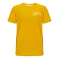 thumbnail image 4 of Afuyipoi Men's Printed Athletic Tee,Sporty Graphic Comfortable Jersey Relaxed Everyday Fit Casual Tees Yellow M, 4 of 7