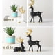 thumbnail image 5 of Advancent Estatuilla de ciervo hecha a mano de accesorios para el hogar de moda mundial de resina para materiales exquisitos estatua de ciervo Decoración del hogar blanco L, 5 of 6