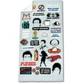 thumbnail image 2 of Seinfeld Icons Large 34"x 64" Bath/Pool/Beach Towel 100% Cotton, Multi-Color, 2 of 6