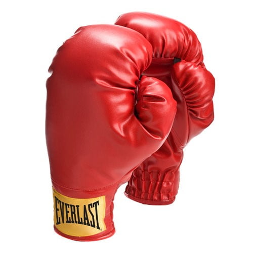 Small, Laceless Boxing Training Gloves, Boys, Red, Small, 9 oz