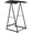 Black(37"x41"x72"), variant on Alpinel Metal A-Frame Hammock Chair Stand with 3 Hanging Holes | Heavy duty powder-coated swing stand for yard, porch, patio and inside room Black(54"x54.5"x71")