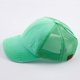 thumbnail image 2 of Hatsandscarf Exclusives Washed Distressed Cotton Denim Ponytail Hat Adjustable Baseball Cap (BT-12) (BT-13), 2 of 5