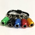 thumbnail image 3 of Color Carabiner Sleeve Adapter 1/4 Aluminum Alloy Screwdriver Bits Holder for Power Drill Bit Extensions, 3 of 6