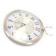 thumbnail image 1 of Reloj de pared moderno y simple reloj de pared silencioso que no hace tictac con marco de reloj y mano de obra exquisita decoración de reloj de pared de péndulo para diferentes ANGGREK Otros, 1 of 8