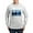 Ash Gray, variant on - Yellowstone National Park Lake Long Sleeve T Shirt - Unisex Cotton Long Sleeve T-Shirt