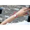 thumbnail image 3 of Crrju 2134 New woven belt WOMEN'S watch fashion ultra-thin casual watch WOMEN'S watch hot sale, 3 of 6