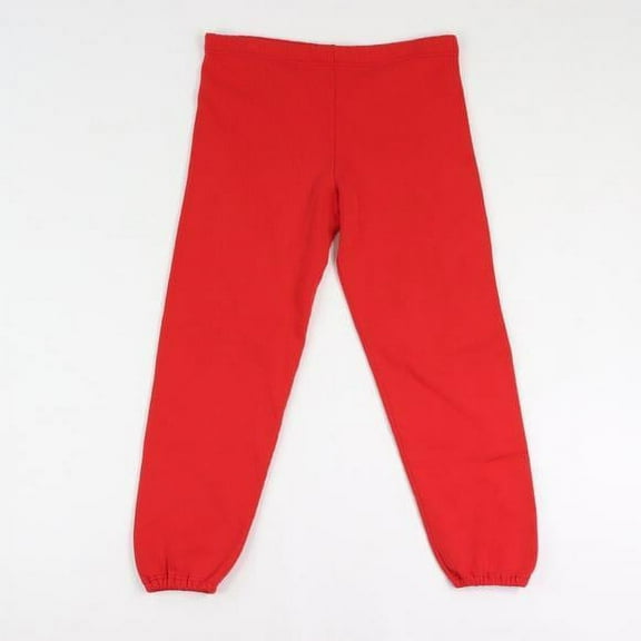 Russell Athletic Dri-Power Closed Bottom Sweatpants - Youth Medium - True Red