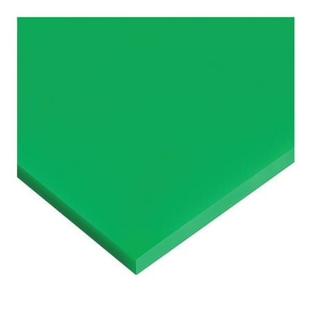 

2PC ZoroSelect Green Cast Acrylic Rectangle Stock 1 ft L