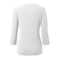thumbnail image 5 of EDFBUYKRS Women's Plus off The Shoulder Top with Long Sleeves, Sizes M, 5 of 5