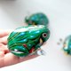 thumbnail image 2 of 6 piezas de rana de resorte con mecanismo de relojería, rana saltarina de metal verde, juguetes de cuerda para niños, 2 of 5