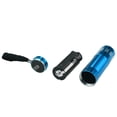 thumbnail image 2 of LED Flashlight 9 LED Small Lightweight Handheld Torch, Ultra-Bright Mini Flashlight for Camping Hiking Emergency, 1PC (Blue), 2 of 4