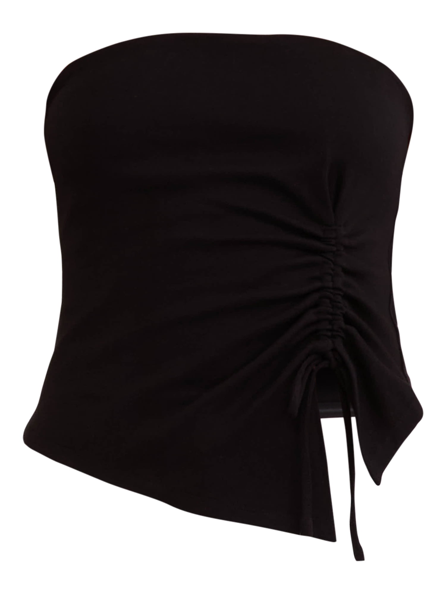 Madden NYC Women's Asymmetrical Tube Top, Sizes XXS-XXL