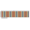 thumbnail image 2 of Ambesonne Ethnic Fabric by the Yard Upholstery, Vertical Stripes Pattern, 3 Yards, Multicolor, 2 of 4