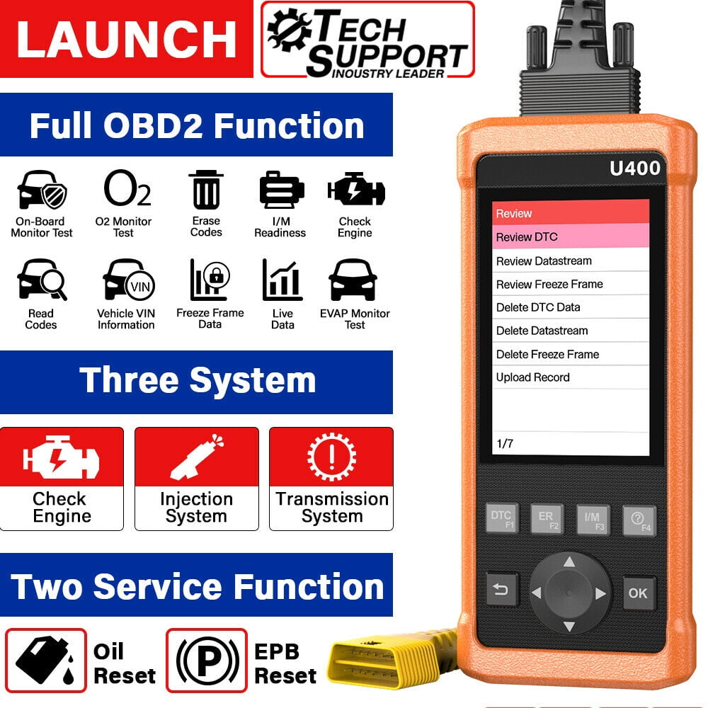 LAUNCH U400 Car OBD2 Scanner Engine Transmission Sri Lanka Ubuy