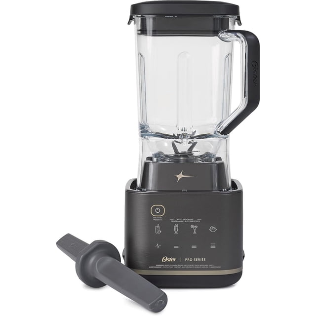 Oster XL Professional Blender with 9-Cup Tritan Jar, Tamper Tool and Powerful, High Performance 1100-Watt Motor - Black