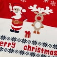 thumbnail image 6 of Children's Christmas Sweater Toddler Boys and Girls Fall Winter Fleece Warm Sweatshirt Kids Fashion Europe The United States Christmas Long Sleeve Knitwear Shirts, 6 of 8