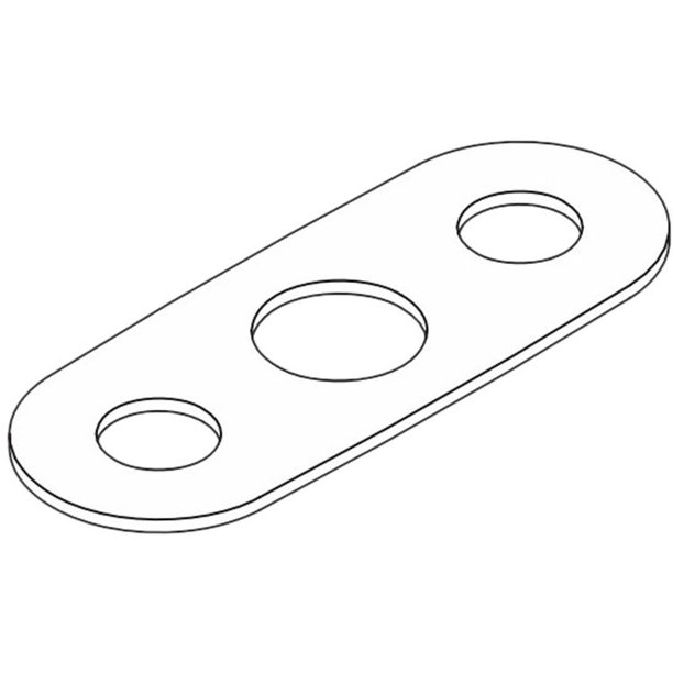 Moen 115057 Part Deck Gasket, Two Handle Lavatory