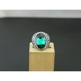 thumbnail image 3 of EOEMY Wholesale Lots 32Pcs Women Men Jewelry Big Colorful Glass Alloy Rings Free P, 3 of 9