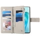 thumbnail image 5 of Funda cartera GANGXUN para Honor Magic 5 Lite , cuero PU con tarjetero, cremallera, correa de mano, soporte y protección 1413°, 5 of 6