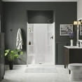 thumbnail image 2 of Sterling KSDFA-72280100-S Seated Shower Kit with Shower Door, Showerhead and Accessory Kit in White/Silver, 2 of 14