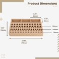 thumbnail image 3 of Support d'Outils en Cuir : Support d'Outils en Bois 98 Trous, 3 of 5