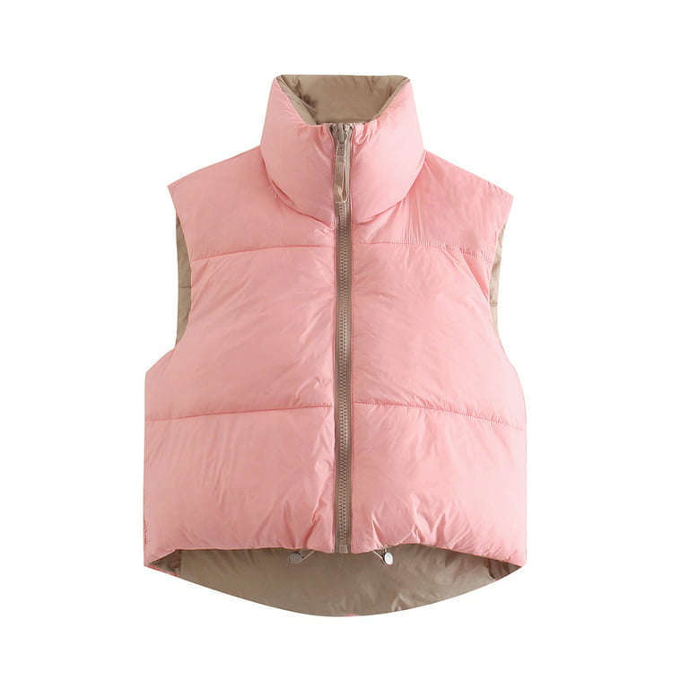 Zara Contrasting Lightweight Puffer Vest