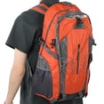 thumbnail image 3 of Mochila Impermeable 40L, Bolsa Para Deportes Al Aire Libre Escalada Hombro Camping Senderismo Naranja, 3 of 7