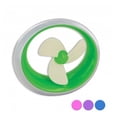 thumbnail image 2 of USB Personal Desk Fan- Desktop Companion High Output Compact Design Silent for Office Home Bedroom Desktop - Green, 2 of 2
