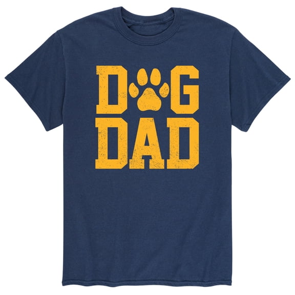 Instant Message - Dog Dad - Men's Short Sleeve Graphic T-Shirt