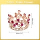 thumbnail image 2 of Toppers de Pastel Mini Corona Uxcell, Tiara de Reina Princesa de Aleación con Perla y Rosa para Decoración de Pastel de Cumpleaños, Rosa Dorado/Blanco/Rosa Rojo, 2 of 6