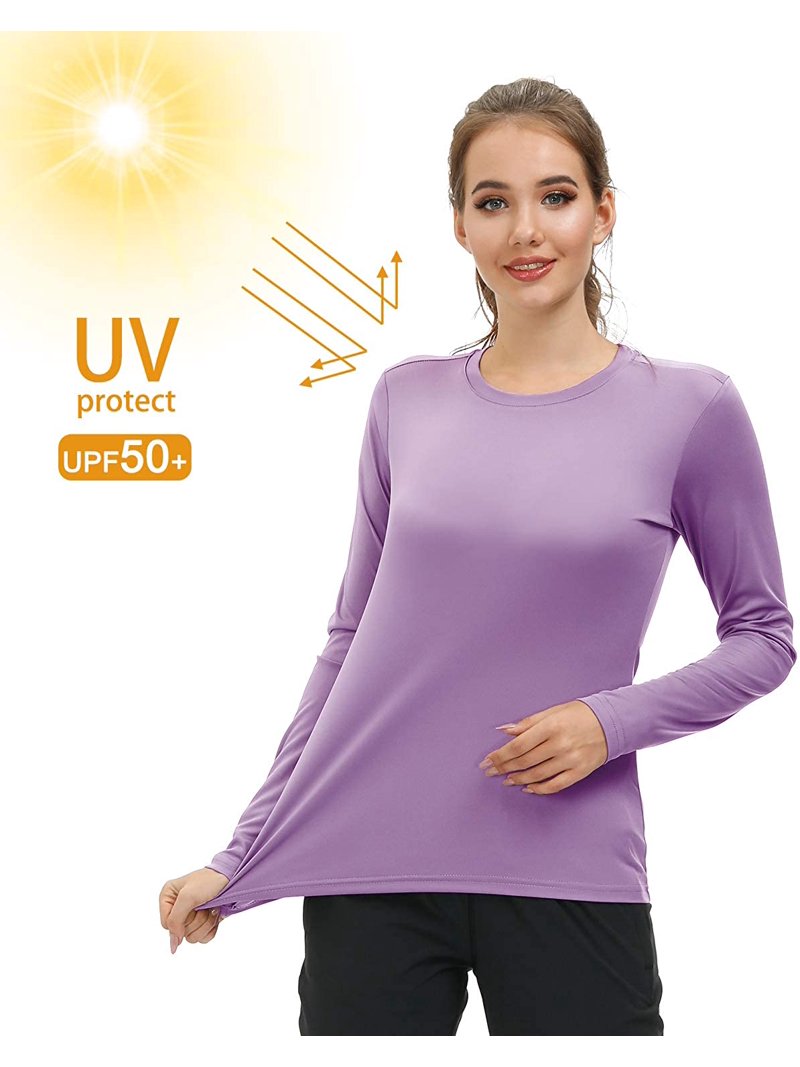 MIER Women's UPF 50+ Sun Protection T-Shirt Long Sleeve Outdoor