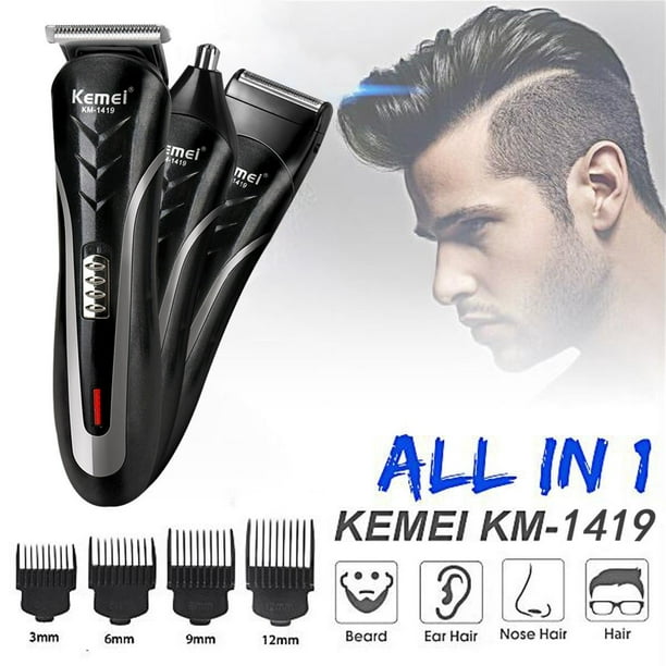 KEMEI1419 Professional Electric Hair Clipper 3 IN 1 Multifunction
