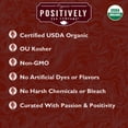 thumbnail image 4 of Positively Tea's Organic Winter Apple Cider Rooibos, Caffeine Free, Red Tea Bags, 120 CT Tea Bags 6 Boxes, 4 of 6