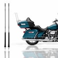 thumbnail image 2 of Lot de 2 Antenne Courte en Métal AM/FM/XM CB pour Harley Davidson 16 Pouces, 2 of 4