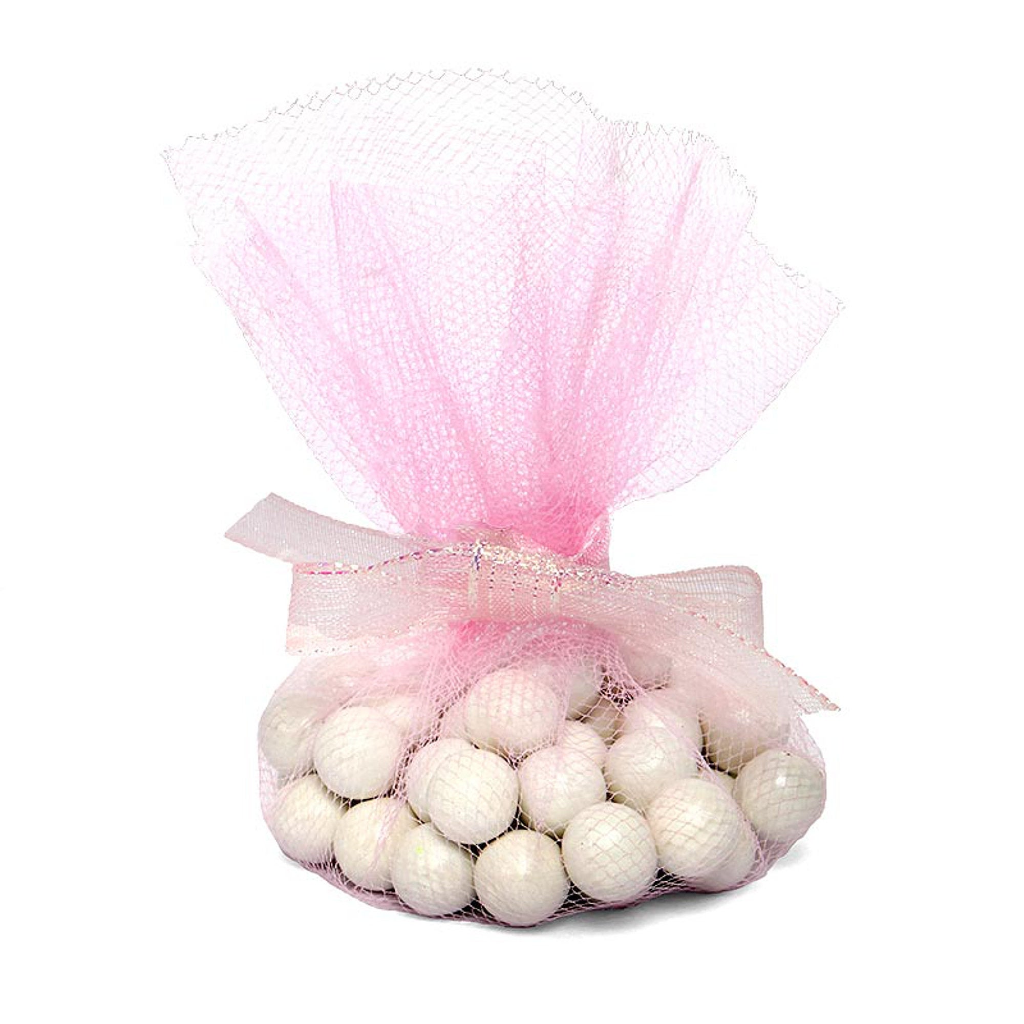 Tulle Circles Pink 9 Inch Pack of 25 (pm9092934)