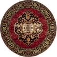 thumbnail image 4 of SAFAVIEH Vintage Hamadan Tahnee Traditional Area Rug, Red/Multi, 8' x 10', 4 of 10
