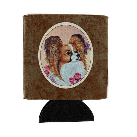 

Carolines Treasures 7237CC Papillon Can or Bottle Hugger Can Hugger multicolor