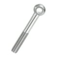 thumbnail image 1 of Uxcell M16x120mm Shoulder Swing Lifting Eye Bolt, 304 Stainless Steel Metric Half Tooth Thread Fisheye Eye Slip Hole Screw Rigging Bolt Metal Fasteners Screws, Silver Tone, 1 of 7