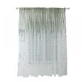 thumbnail image 1 of CNKOO Embroidered Transparent Curtains  Wicker Embroidered Curtains  Natural Embroidered Tulle Curtains  Hanging Curtain Design  Suitable For Living Room  Children‘s Room (1 Piece), 1 of 1