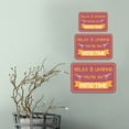 thumbnail image 4 of Classic Framed Plus Relax & Unwind You're On Patio Time Wall or Door Sign | Funny Home Decor - Large, 4 of 9