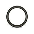 thumbnail image 5 of Mens Titanium 9mm Concave Black Polished Wedding Band Ring, 5 of 6