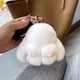 thumbnail image 5 of Lindo llavero de conejito de peluche para mujer, llavero de conejito de peluche kawaii, accesorio para llavero de mochila y bolso, 5 of 7