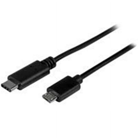 1m USB2.0 USB-C to Micro-B Cable Male to Male - Black - 3.3 ft. (1 m)
