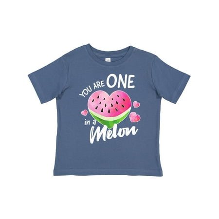 

Inktastic Valentine s Day You Are One in a Melon Gift Toddler Boy or Toddler Girl T-Shirt