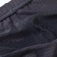 thumbnail image 4 of TANBOM Men's Bulge Pouch Breathable Lightweight Thong, Light Gray/Dark Gray/Blue, 3-Pack, L, 4 of 6
