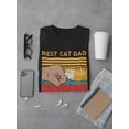 thumbnail image 3 of The Best Cat Dad Ever Men T-Shirt, Male Medium, 3 of 4