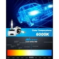 thumbnail image 3 of Nilight D1S HID Xenon Headlight Bulbs, D1S Bulb 6000K High Low Beam Xenon Headlights Replacement for 12V Cars, 2-Pack, 3 of 6